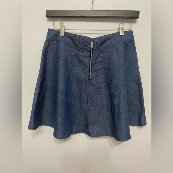 Forever 21 Dresses & Skirts - Forever 21 Jean Skater Skirt